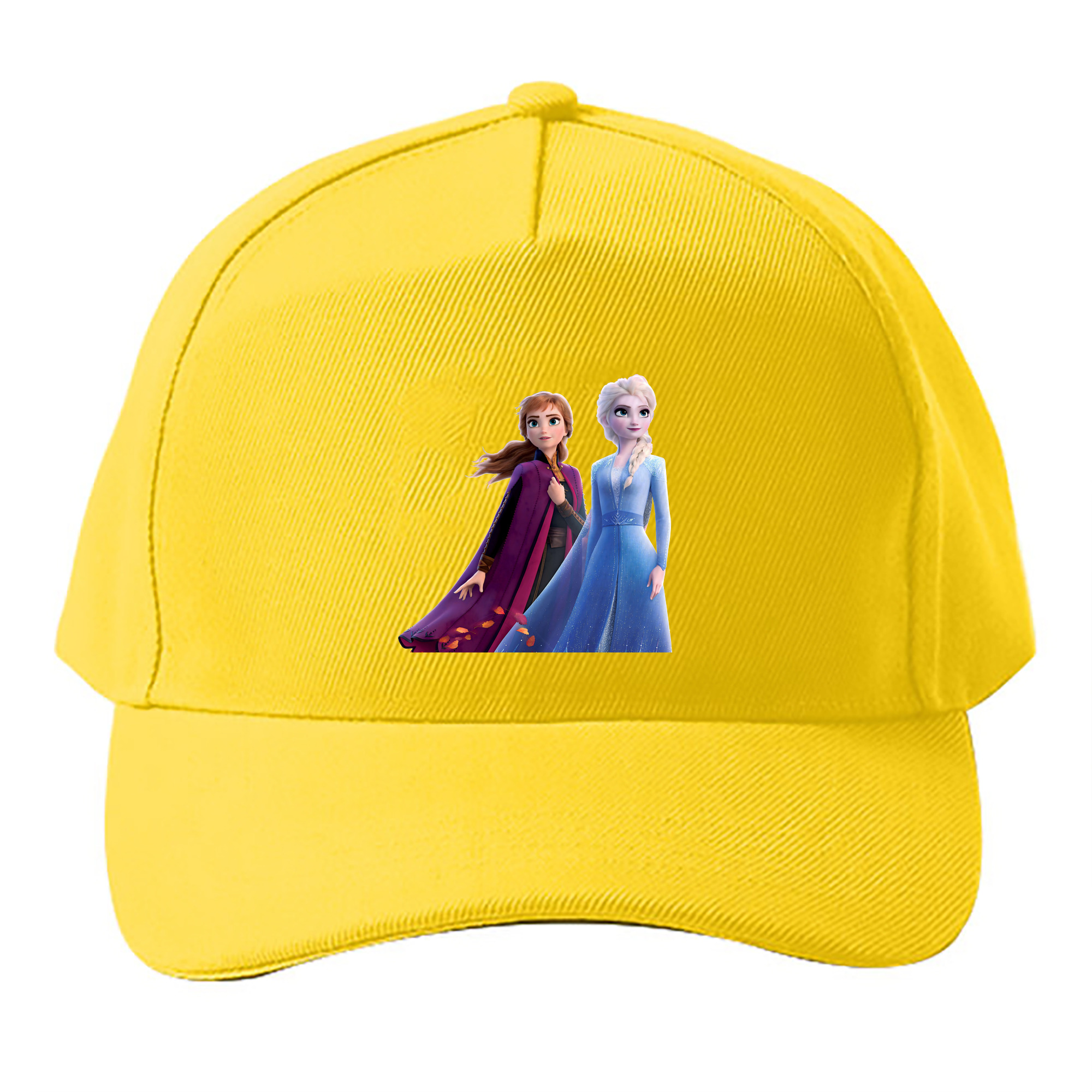 （画像用） アナと雪の女王 アンナ エルサ Frozen Anna Elsa ベースボールキャップ 綿100％ 男女兼用 帽子 スポーツ